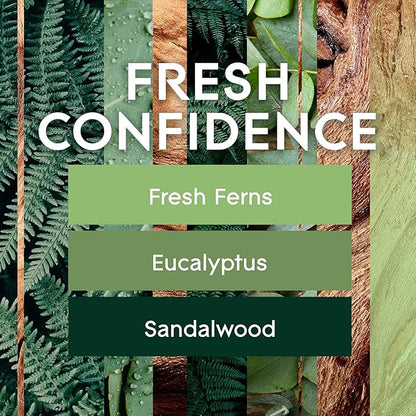 Glade PlugIns Refills Air Freshener, Fresh Confidence, Scented and Essential Oils for Home and Bathroom, 0.67 Fl Oz, 5 Count