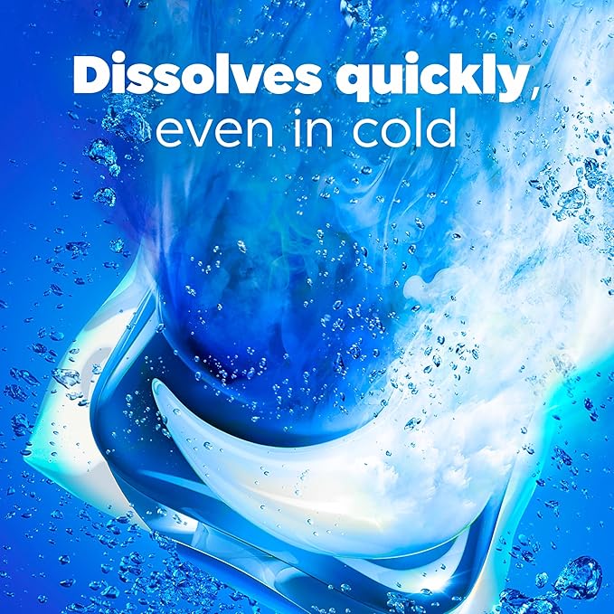 Tide PODS Laundry Detergent soap with a touch of Downy 4-in-1 Detergent, 85 Count, Stain Remover, Freshness, Softness, Fabric Protecter, HE Compaible