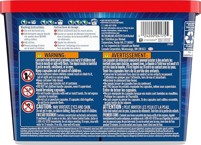 Persil Discs Laundry Detergent Pacs, Original, 16 Count