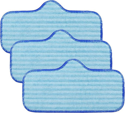 Microfiber Pads for Dupray Neat Steam Cleaner, Durable, Reusable and Machine Washable, Microfiber Replacement Mop Pads for Dupray Steam Cleaner Accessories, 3Pack