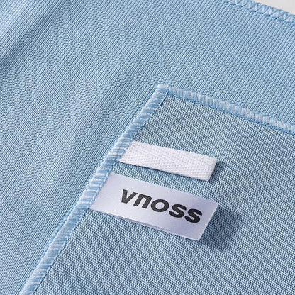 Microfiber Glass Cleaning Cloth 8 Pack, 16 Inch X 12 Inch, Lint Free Quickly Clean Window, Glasses, Windshields, Mirrors, and Stainless Steel, Blue