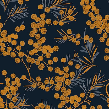 Laatse Boho Wallpaper Peel and Stick Leaf Wallpaper for Kitchen Vintage Contact Paper 17.5" x 393" Waterproof Vinyl Self Adhesive Dark Floral Wall Paper for Bedroom Walls Cabinet Locker Decor