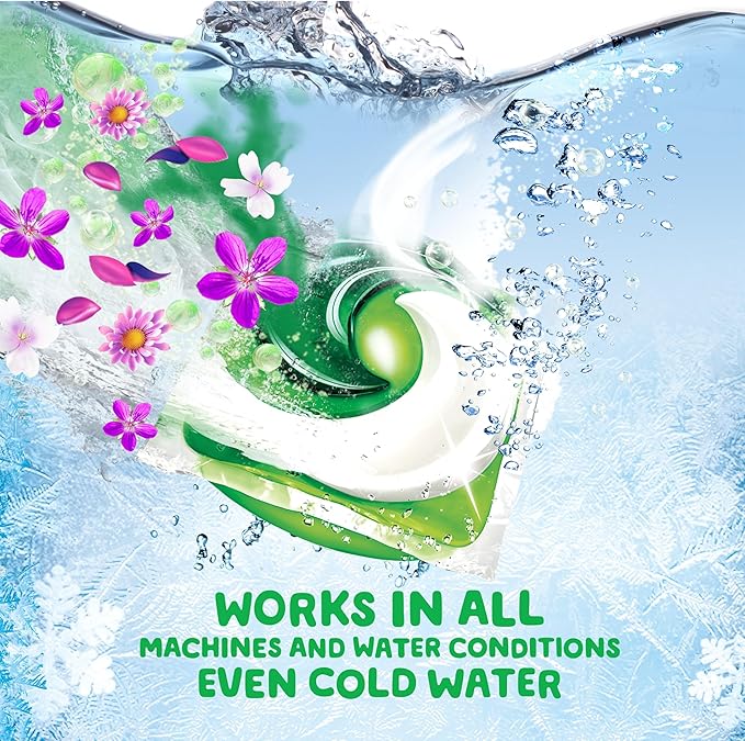 Gain Flings Laundry Detergent Pacs, 102 Count, Moonlight Breeze Scent, with Odor Defense, concentrated laundry soap pacs