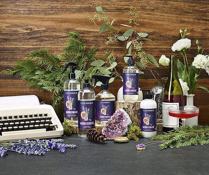 Caldrea Linen And Room Spray Air Freshener, Made With Essential Oils, Plant-Derived And Other Thoughtfully Chosen Ingredients, Lavender Cedar Leaf Scent, 16 Oz