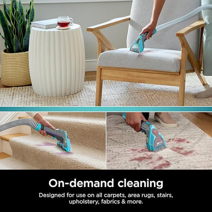 Shark CarpetXpert Deep Clean Pro Formula for All Shark Upright & Portable Carpet Cleaners, Formulated for all Carpets, Upholstery & Area Rugs, Eliminates Tough Pet Messes and Odors, 48oz, EXCM48