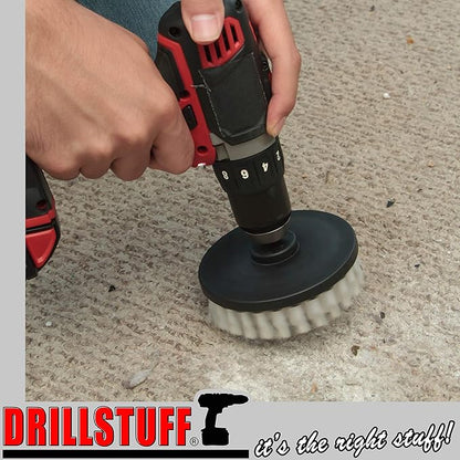 Car Accessories - Drill Brush - Automotive and Truck Detailing Brush Kit - Wheel Cleaner - Car Interior Cleaner - Car Wash Brush - Scrub Brushes for Cleaning - Car Cleaning Tools - Auto Detailing Kit