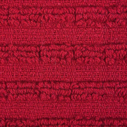 Ritz Royale Collection 100% Combed Terry Cotton, Highly Absorbent, Oversized, Kitchen Towel Set, 28" x 18", 2-Pack, Solid Paprika Red