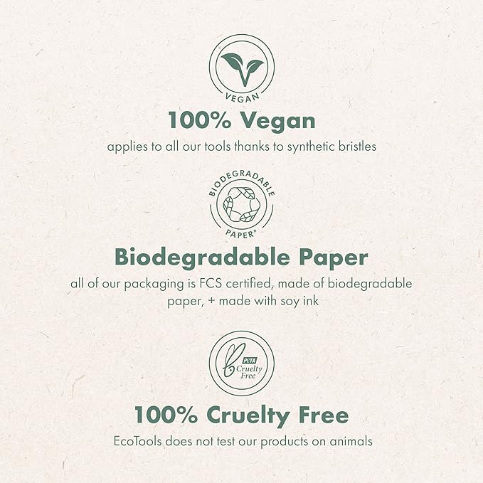 EcoTools Gentle Facial Cleansing Cloths, Makeup Remover Cloth Infused With Citrus, Reusable Face Cloths Deep Clean Skin, Eco Friendly Washcloth For Face, Vegan, & Cruelty-Free, 2 Count