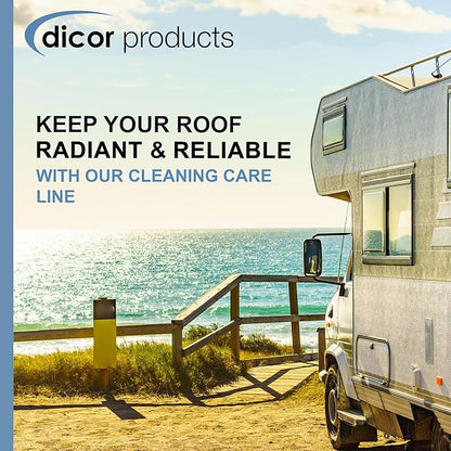 Dicor CP-BSR-1GL RV Black Streak Remover - Powerful Formula for Effective Cleaning - 1 Gallon - Black and White