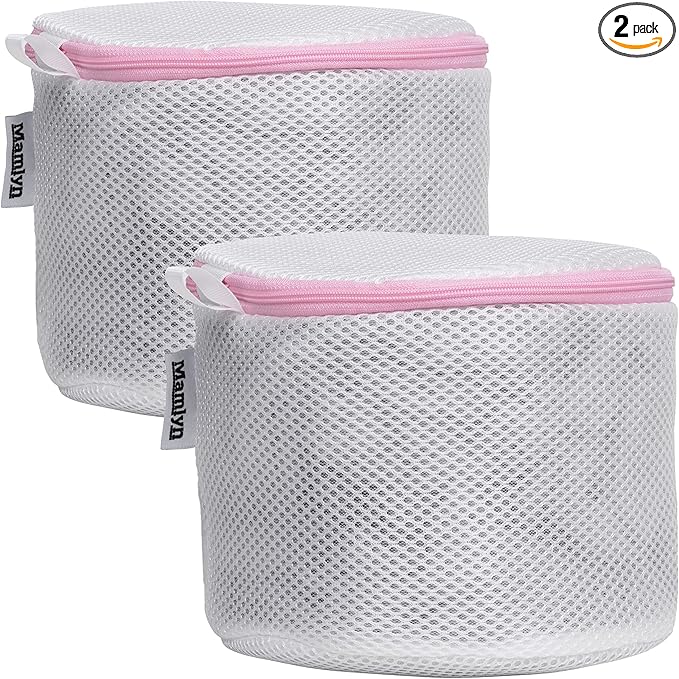 Mamlyn Mesh Bra Bags for Washing Machine, Lingerie wash Bags for Laundry