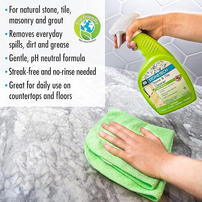 STONETECH Stone & Tile Cleaner, 24OZ (709ML) Spray Bottle