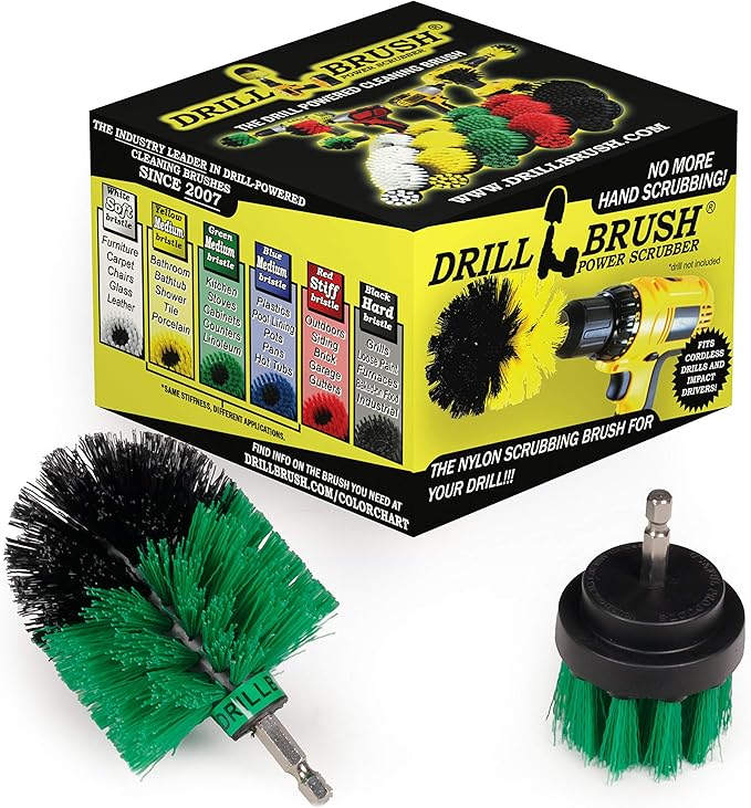 Household Cleaner Kitchen Accessories - Kitchen Cleaning Supplies - Stovetop Scrub Brushes - Oven Scrubbing Tools - Griddle Cleaner Brush - Cast Iron Skillet Scrubber - Pots and Pans Cleaning Brushes