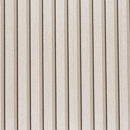 Wood Slat Wallpaper - Peel & Stick Self-Adhesive (17.5" x 300"), Wood Effect Contact Paper for Walls, Easy DIY Wall Covering for Bedroom, Living Room, and Feature Walls