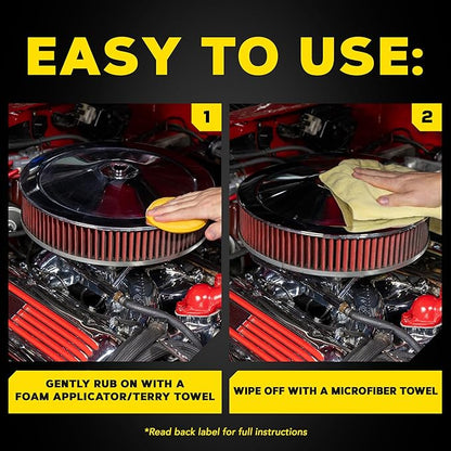 Meguiar's G211606 Metal Polish, Safe for All Uncoated Metals, Removes Stains and Swirls for a Quick and Easy Clean, Restores Shine, Pairs Well with Our Wheel Polisher Tool, 6 Oz