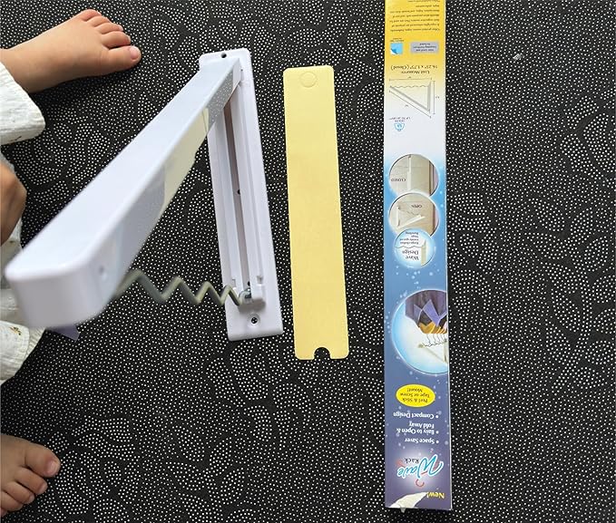 Foldable Clothes Drying RAK - Collapsible Laundry Racks for Drying Clothes with Hangers - Portable Clothes RCK Drying - Space-Saving Laundry Drying Rac Wall Drying Rack