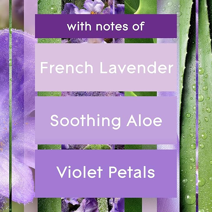 Glade Automatic Spray Refill, Air Freshener for Home and Bathroom, Tranquil Lavender & Aloe, 6.2 Oz, 3 Count