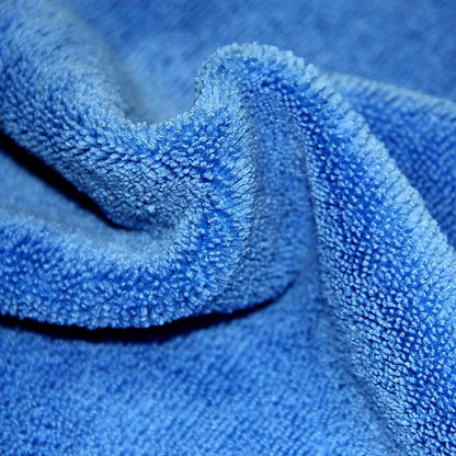 POLYTE Microfiber Cleaning Towel (16x24 in, 18 Pack, Blue,Green,Yellow)