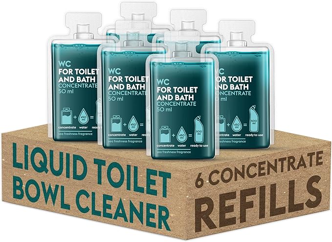 DUTYBOX WC 6 Capsule Packs - Liquid Toilet Bowl Cleaner