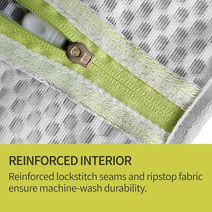 Laundry Bags, 3 Pcs Honeycomb Mesh Laundry Bags for Delicates, 12" x 16"