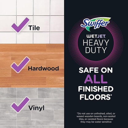 Swiffer WetJet Unstopables Refill Solution for Floor Cleaning, Fresh Scent, 1.25 Liters