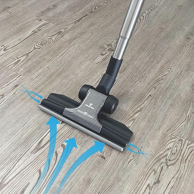 Wessel-Werk RD 285 Central Vacuum Floor Brush – Combination Carpet & Hardwood Nozzle, 11-Inch Ultra-Thin Profile, Edge-to-Edge Cleaning for Central Vacuum Systems (Designation™ Nozzle Only)