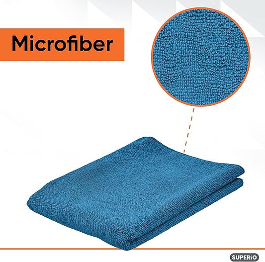 Microfiber Squeegee Mopping Towel Extra Large Miracle Cloth Streak Free Floor Cloth 20x30 House, Kitchen, Bathroom, Car Multi Colored, 5 Pack