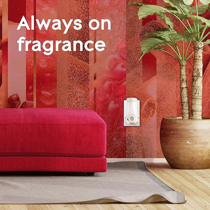 Glade PlugIns Refills Air Freshener, Scented and Essential Oils for Home and Bathroom, Apple Cinnamon, 2.01 Fl Oz, 3 Count