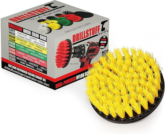 Bathroom Accessories - Cleaning Supplies - Drill Brush - Cleaning - Bathroom Rugs - Flooring - Carpet Cleaner - Spin Brush - Floor Cleaner - Bathtub - Bath Mat - Shower Cleaner - Tile - Grout Cleaner…