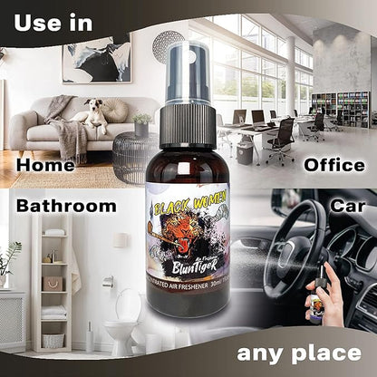 High Concentrated Strong Oil Based Air Freshener (Inspired by Black Women) 30ml/1oz Car, Room, Home and Bathroom Deodorizer & Odor Eliminator Spray