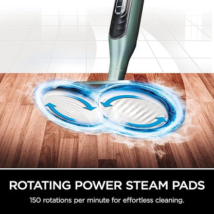 Shark Steam & Scrub Dirt Grip Soft Scrub & Dusting Washable Pads, Fully Reusable, Powerful Cleaning on All Sealed Hard Floors, Compatible with S8001, S8201, S7201 & S7001, Grey, XKITP7000D
