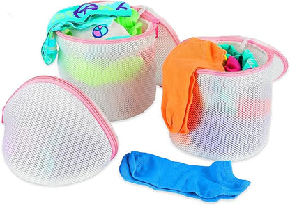 Simple Houseware Laundry Bra Lingerie Bags (2 Large & 3 Underwear Bags) - 5 Pack