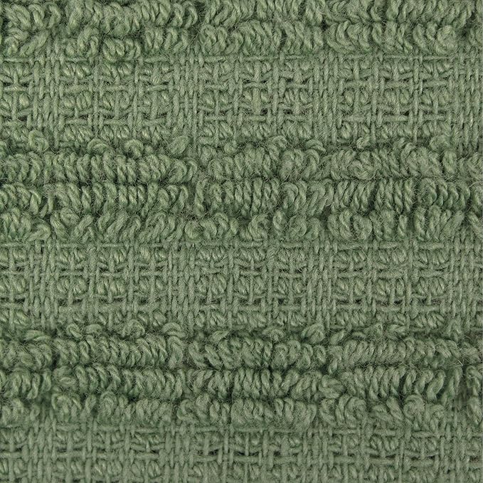 Ritz Royale Collection 100% Combed Terry Cotton, Highly Absorbent, Oversized Kitchen Towel Set, 28" x 18", 2-Pack, Solid, Juniper