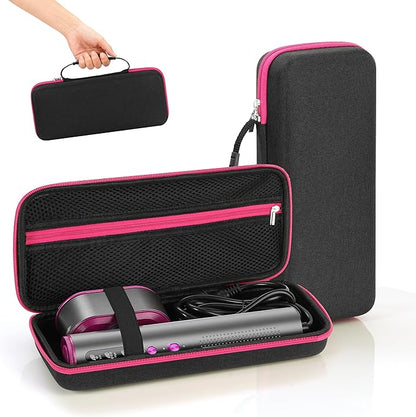 Travel Steamer Case Compatible with Jack & Rose/for FEPPO/for Nesugar Garment Steamers, Handheld Carrying Storage Bag Organizer for Iron Accessories Black(Case Only, Steamer Not Included)