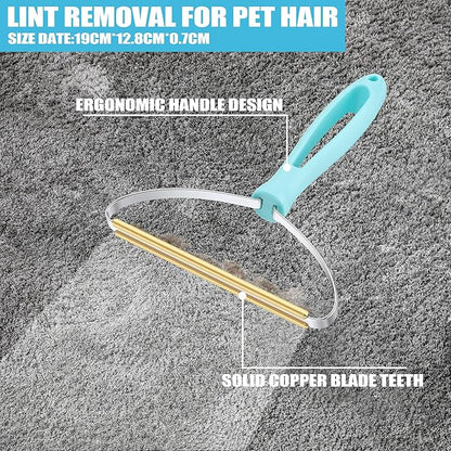 Carpet Rake for Pet Hair Removal (3PCS) 53.5“ Adjustable Long Handle Carpet Rake Remover for Cat Dog Hair Remover Carpet Brush Scraper Lint Remover Scraper for Carpets, Rugs, Mats, Couch