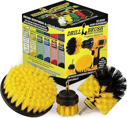 Bathroom Cleaner - Cleaning Supplies - Spin Brush - Grout Cleaner - Bathtub - Shower - Drill Brush - Carpet Cleaner - Sink - Shower Mat - Scrub Brush - Tile Grout Cleaning Tool & Shower Power Cleaner