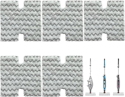 steam mop pad for Shark Lift-Away pro Genius steam mop Replacement Pads S3973, S3973D, S3973WM,3972 S5002Q, S6001W, S6002Contactless dust-Proof Grip Washable Replacement mop Pads（3pcs ）