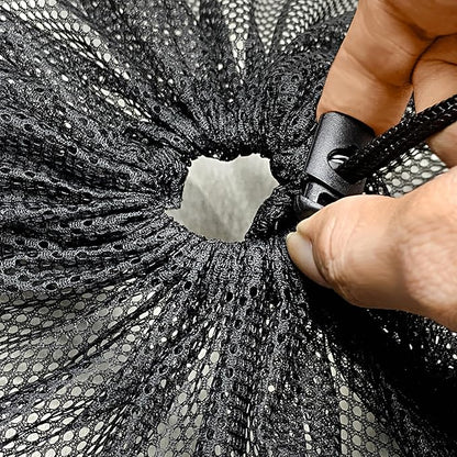 4 Pack Mesh Laundry Bags, 24 x 35 Inches Heavy Duty Mesh Laundry Bag, Large Laundry Drawstring Bag for College, Dorm, Travel, Family and Apartment Dwellers, Black