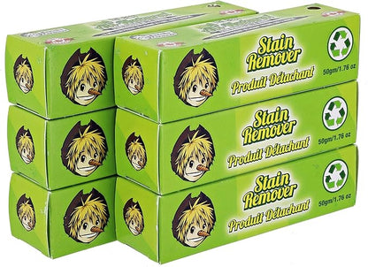 BunchaFarmers All Natural 100% Biodegradable Environmentally Friendly Stain Remover Stick Made in Canada (6 Pack)