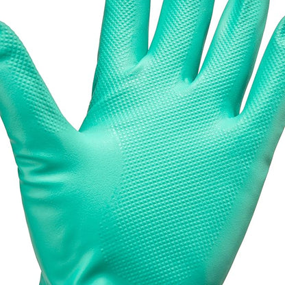 TUSKO PRODUCTS Best Nitrile Rubber Cleaning, Household, Dishwashing, Latex Free, Vinyl Free, Medium (12 Pairs)