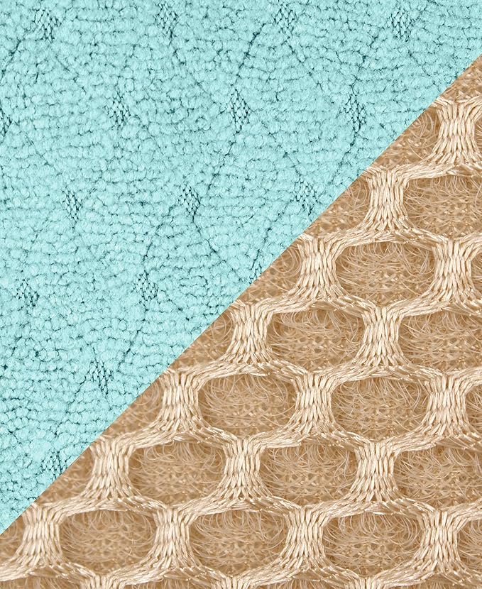 All-Clad Premium Reversible Dish Drying Mat for Kitchen: 16" x 28" Ultra-Absorbent, Long-Lasting, No Condensation, and Oversized for Large Pots and Pans - 1 Pack, Rainfall