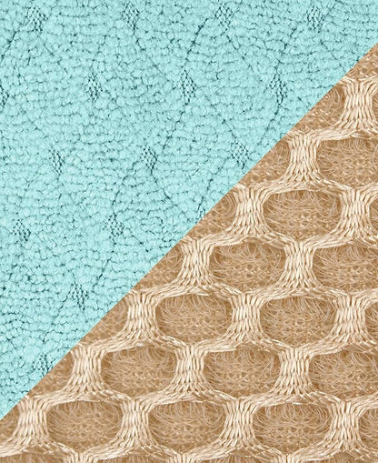 All-Clad Premium Reversible Dish Drying Mat for Kitchen: 16" x 28" Ultra-Absorbent, Long-Lasting, No Condensation, and Oversized for Large Pots and Pans - 1 Pack, Rainfall