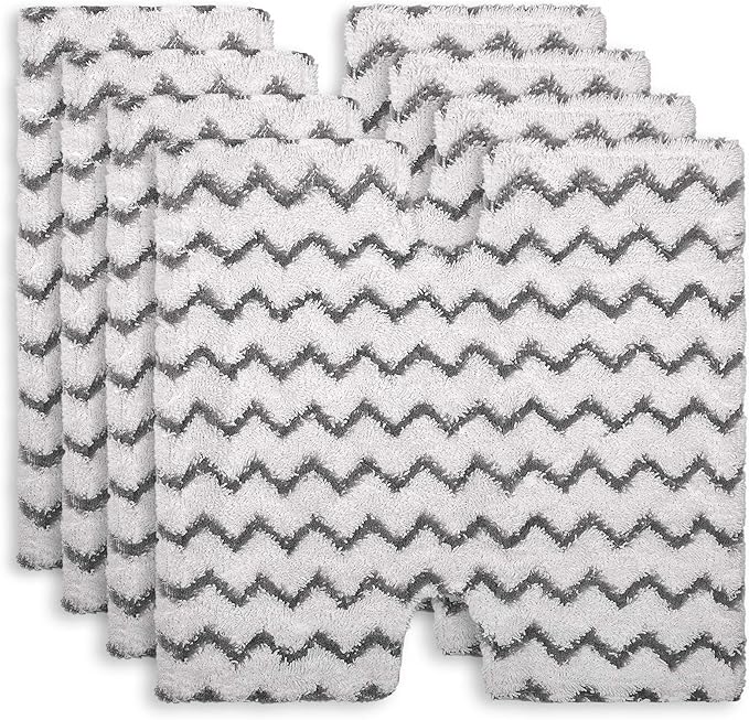 Flammi Steam Mop Pad for Shark Genius Lift-Away Pro S5003D S5002Q S5003A S6001W S6001WM S6002 S6002C S6003D S6003 S3973 S3973D S3973WM Washable Steam Mop Replacement Mop Cloth, 4 Pack