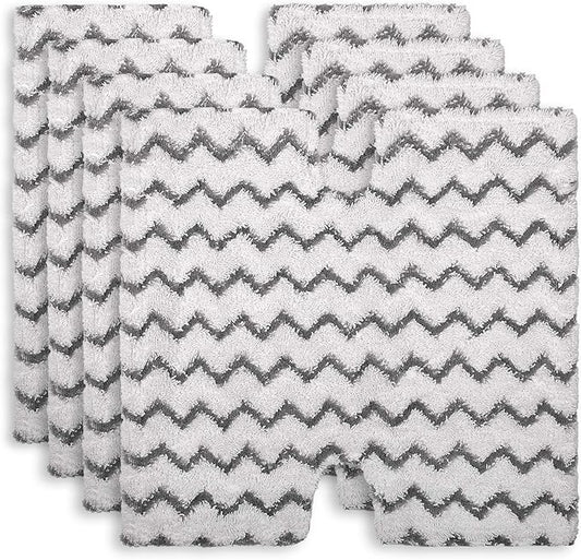 Flammi Steam Mop Pad for Shark Genius Lift-Away Pro S5003D S5002Q S5003A S6001W S6001WM S6002 S6002C S6003D S6003 S3973 S3973D S3973WM Washable Steam Mop Replacement Mop Cloth, 4 Pack