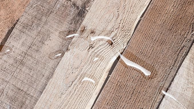 Yun-aeon Natural Wood-Cinnamon Wood Contact Paper Peel and Stick Wallpaper 34.6"x 480"Self Adhesive Removable Vintage Faux Wood Wall Paper Plank Shelf Home Decoration Kitchen Counter Cover Use