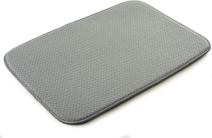 Norpro - 329 Norpro dish drying mat, 18" x 12", gray