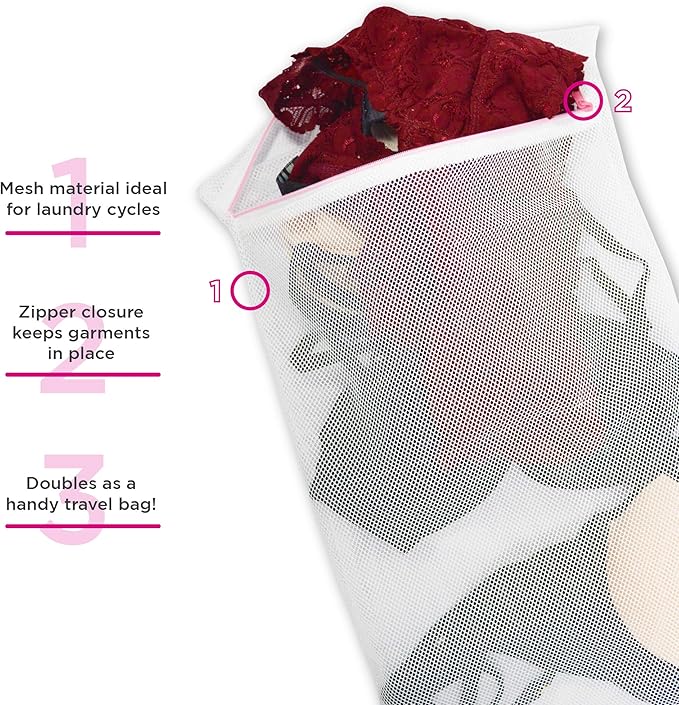 Maidenform Women's Mesh Lingerie Bag