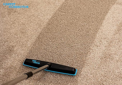 The Big Carpet Corrector- Carpet Rake to Rejuvenate Your Matted Carpet. Perfect for Hallways, Stairs, Steps, and Other High Traffic Areas.