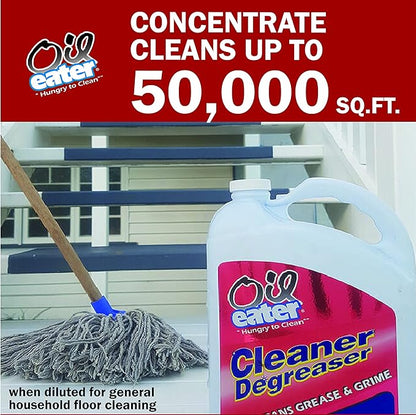 Oil Eater Original 1 Gallon Cleaner, Degreaser - Dissolve Grease Oil and Heavy-Duty Stains – Professional Strength