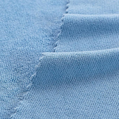 Arkwright Smart Rags Microfiber Cleaning Cloths, Pack of 50 in a Box, Lint Free 215 GSM Reusable Towels for Auto, Office and Household Cleaning, 16 x 16 in, Blue