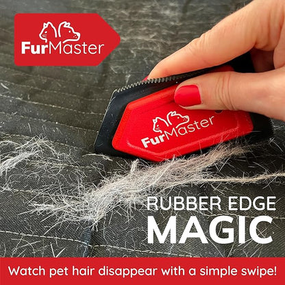 JJ KENT FurMaster - Pet Hair Remover for Furniture - Dog and Cat Fur Remover - Perfect Hair Removal Tool for Furniture and Vehicles